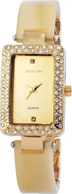 Produktbild von Excellanc Damenuhr mit Metallarmband