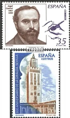 Produktbild von Briefmarken Spanien 1998 Mi 3422-3423 (kompl.Ausg.) postfrisch Ganivet