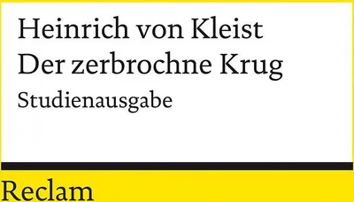 Produktbild von Der zerbrochne Krug. Studienausgabe