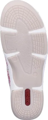 Produktbild von Rieker Damen Slipper trendig Gummizug floral 55967, Größe:42 EU, Farbe:Mehrfarbig