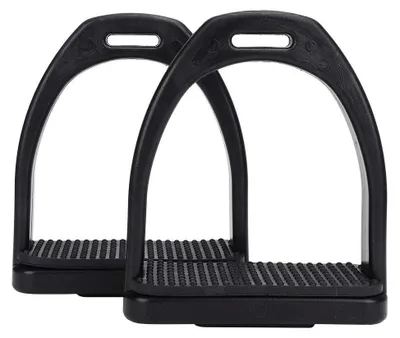 Productafbeelding van Antislip Paard Stijgbeugels met Rubber Pad voor Veiligheid