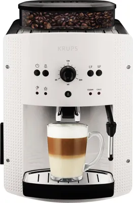 Produktbild von Krups EA 8105 Kaffeevollautomat Weiß
