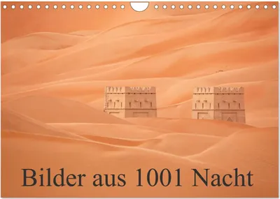 Produktbild von Bilder aus 1001 Nacht (Wandkalender 2025 DIN A4 quer), CALVENDO Monatskalender