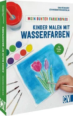 Produktbild von Mein bunter Farbenspaß - Kinder malen mit Wasserfarben