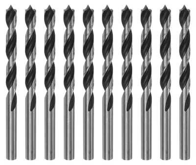 Zentrierspiralbohrer-Set, 10 Stück, 6,5 mm, für Holz und Kunststoff
