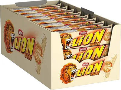 Produktbild von Nestlé Lion White Schokoriegel, 24er Pack (24 x 42g)