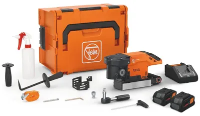 Produktbild von FEIN 1-Gang Akku-Compact-Magnet-Kernbohrmaschine AKBC 36 MAGFORCE Set 2 x 8 Ah