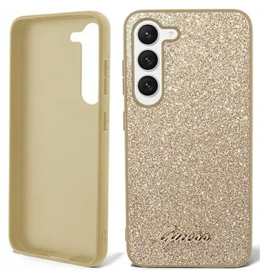 Obrázek produktu pro Třpytivé pouzdro Guess pro Samsung Galaxy S23 - Zlatá KP25070
