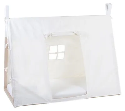 Produktbild von Childhome Tipi Bettrahmen Bezug Weiß 70 x 140 cm