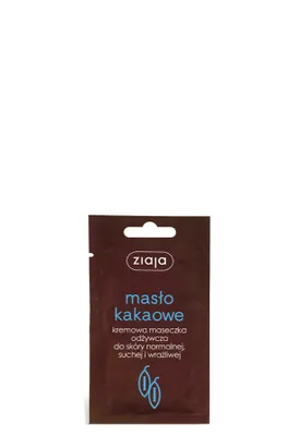 Image de Ziaja, Masque nourrissant au chocolat pour une hydratation intense, 7ml.