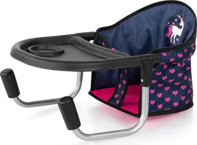 Obrázok produktu pre Bayer Design 65954AA Sedadlo pre bábiky, sedadlo pre bábiky s integrovaným podnosom, pre bábiky do 46 cm