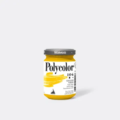 Produktbild von Acrylfarbe MAIMERI Polycolor 140 ml - Neapelgelb