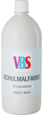 Produktbild von VBS Schulmalfarbe, 1000 ml Weiß