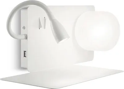 Produktbild von Ideal Lux Wandleuchte Book-1 Ap2 Weiß