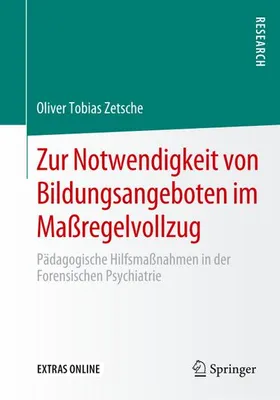 Obrázek produktu pro Zur Notwendigkeit von Bildungsangeboten im Maßregelvollzug