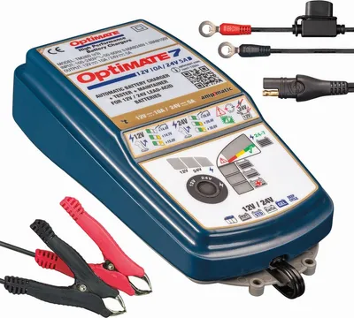 Produktbild von OPTIMATE Autobatterie Ladegerät Batterieladegerät für KFZ LKW Motorrad TM260v3