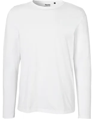 Image de Neutre - T-shirt à manches longues pour homme LT4429 (XL) (blanc)