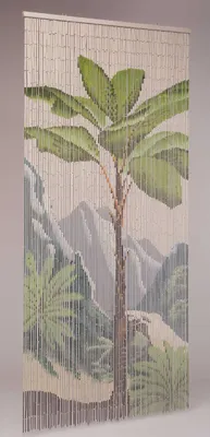 Produktbild von Türvorhang Bamboo Tropical 90x200 cm