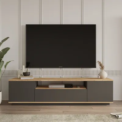 Image de Skye Decor, Fr7-Aa, Armoires TV, pin atlantique, 180 x 44,6 x 44,5 cm