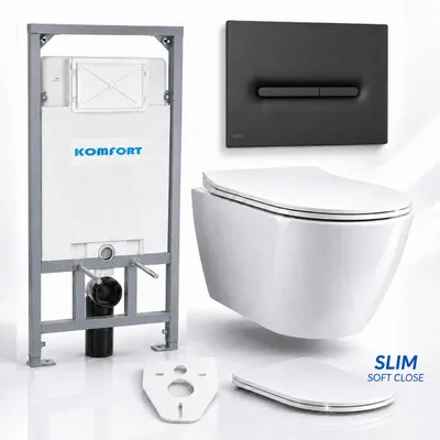 Produktbild von Alcadrain Vorwandelement WC-Schüssel Betätigungsplatte M1878 | BADLAND ROLO, KI-generiertes Bild