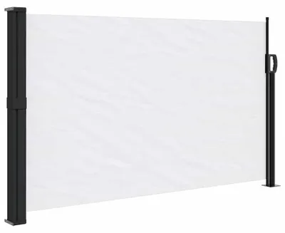 Image de vidaXL Store latéral extensible blanc 120x600 cm