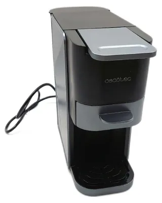 Obrázok produktu pre Cecotec 01853, Espresso kávovar, 0,7 L, Kávová kapsula, Mletá káva, 1200 W, Čierna, Šedá