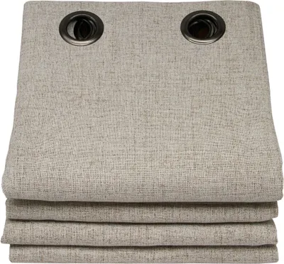 Produktbild von MOONDREAM ThermActiv® Thermovorhang 2in1 | Isolierung Kälte+Hitze | 100% Verdunkelung | Patentierte Technologie | Ösen | Beige MC632 | 130B x 260H cm