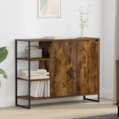 Obrázok produktu pre Maison Exclusive - Bočná skrinka Raucharbe 96,5 x 30 x 75 cm Drevený materiál