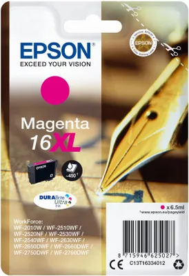 Produktbild von Epson Fox T1281 Fuchs DURABrite Ultra Single Black Tinte, Schwarz, Tinte auf Pigmentbasis, 5,9 ml, 1 Stück(e)