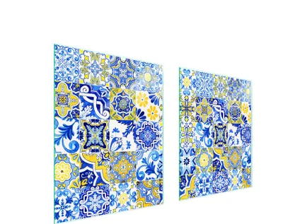 Image de Plaque De Protection Des Vitres Pour Herd 85X52 Mosaïque