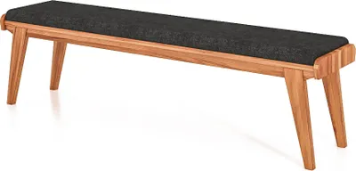 Produktbild von Bank RETRO aus Massivholz, Kernbuche Naturgeölt