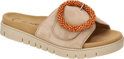 Produktbild von Gabor 43.745 Damen Pantoletten - Pantolette beige Freizeit NEU