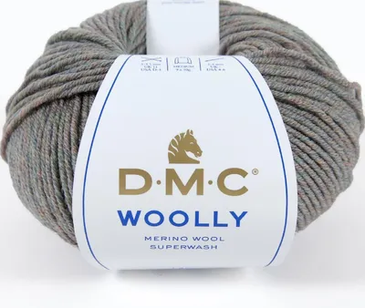 Zdjęcie produktu dla Wełna DMC „Woolly” – wełna merynosowa – 100% wełny z Australii, nr 488 (kolor 12)
