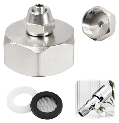 Wasseranschlussadapter 3/4" auf 1/4", Messing, 2 Stück