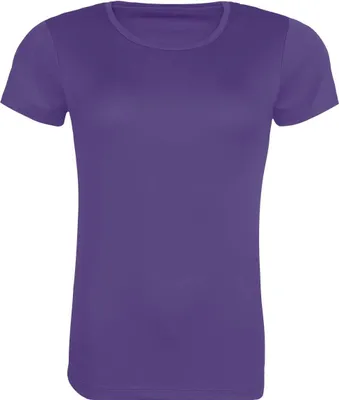 Produktbild von Just Cool JC205 | WomenŽs Recycled Cool T-Shirt Hergestellt aus 6 Plastikflasc - Farbe: Purple - Größe: S