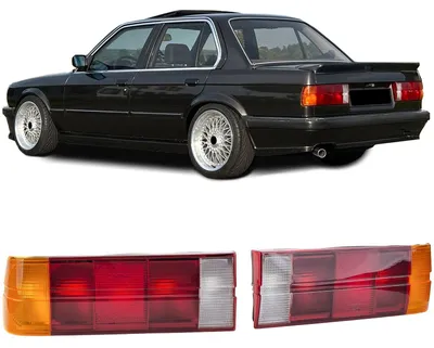 Für BMW 3er E30 82-87 Vorfacelift Rückleuchten Heckleuchten Set LINKS + RECHTS in der Farbe von Carparts-Online GmbH