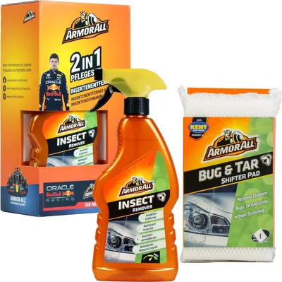 Produktbild von Armor All Insekten-Entferner 500ml + Schwamm Insekten-Reiniger Teer Reinigung