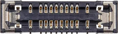 Produktbild von Clappio, FPC-Radar-Scanner-Connector iPhone 16 / 16 Pro Max 16-Pin, Schwarz