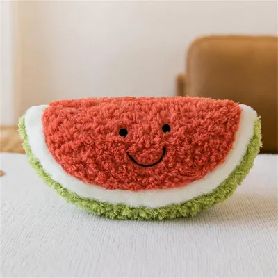 Obrázek produktu pro Plyšová vodní meloun, 25 cm, plyšová hračka, polštář, dárek