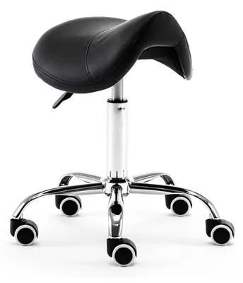 Productafbeelding van Ergonomische Zadelkruk met Wielen en Hoogteverstelling