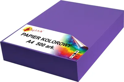 Immagine prodotto di Carta colorata A4 90g viola indaco 500 fogli