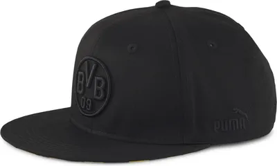 Produktbild von PUMA BVB Borussia Dortmund ftblCulture Flatbrim Cap puma black/cyber yellow