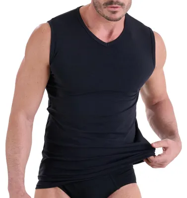 Immagine prodotto di Navigare Herren 575 (Confezione da 3) - Maglietta intima da uomo, nera, taglia XL (confezione da 3)
