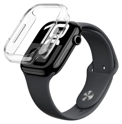 Produktbild von AMAZINGthing IW46MINCL, Hülle, Smartwatch, Sportuhr, Transparent, Apple, Apple Watch Series 10 (46mm), (42mm), Polycarbonat (PC)