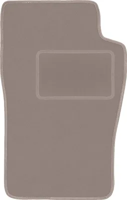 Produktbild von Fahrerfußmatte Velours beige passend für Ford Explorer MK2 (1994-2000, SUV) – mit Befestigungen – passgenau