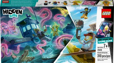 Produktbild von LEGO® Hidden Side 70419 Gekenterter Garnelenkutter