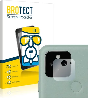 Produktbild von BROTECT Schutzglas für Google Pixel 5 (NUR Kameraschutz) Schutzfolie Panzer Folie Glas Display Schutz klar