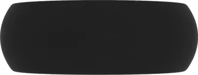 Obrázek produktu pro vidaXL umyvadlo kulaté matné černé 40x15 cm Keramika
