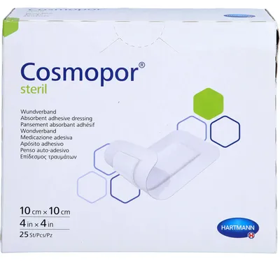 Produktbild von Cosmopor steril 10x10 cm, 25 St PFL