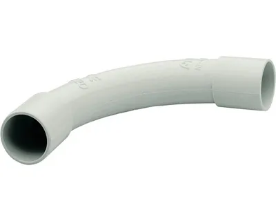 Produktbild von Steckbogen M25 für Installationsrohr 2 Stück grau